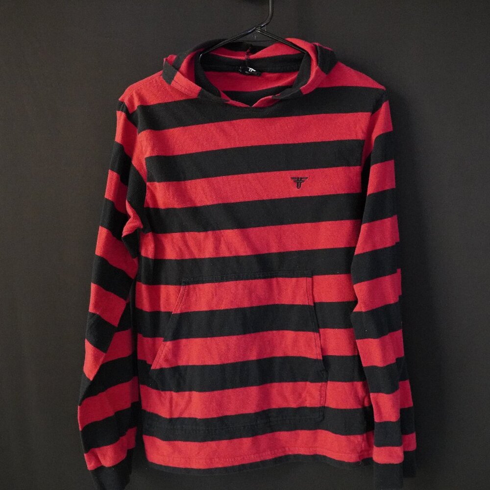 Fallen Hooded Long Sleeve Shirt